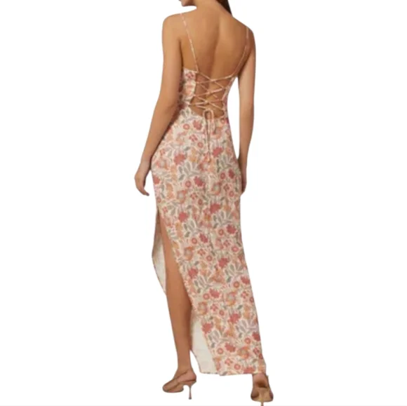 Rumer The Label Solandis Floral PrintMaxi Dress